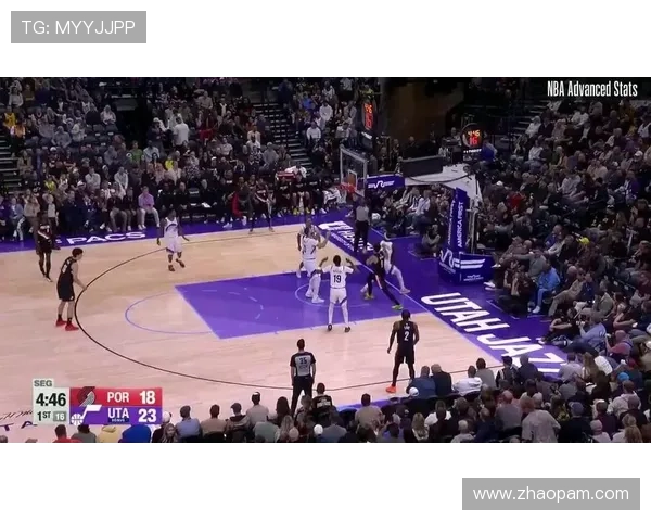 NBA阿夫迪亚快攻推进助夏普外线追身三分怒掀比赛高潮瞬间爆燃